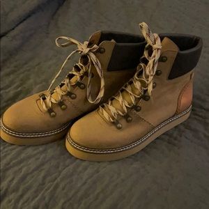 SeeByChloè - Eileen Lace Ankle Boot in Nubuck